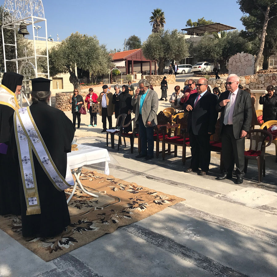 Μεγάλη συγκίνηση στους Αγιους Τοπους