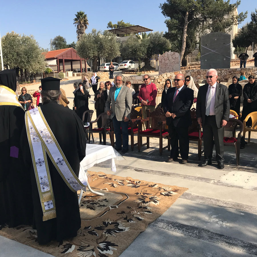 Μεγάλη συγκίνηση στους Αγιους Τοπους